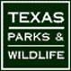 A logo for texas parks and wildlife